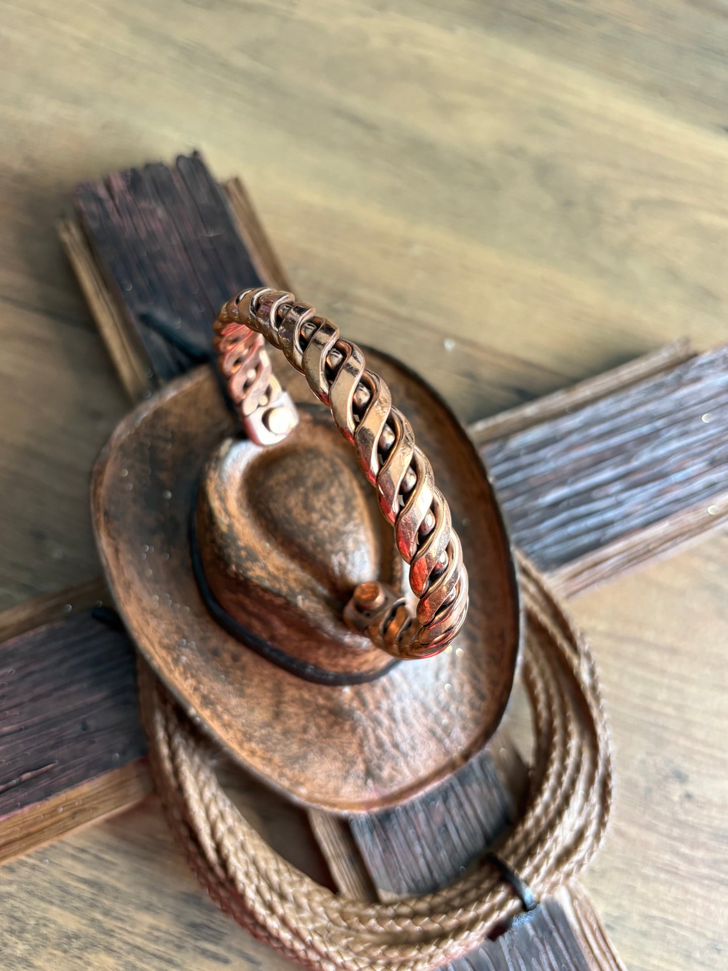 Cowboy Copper Bracelet