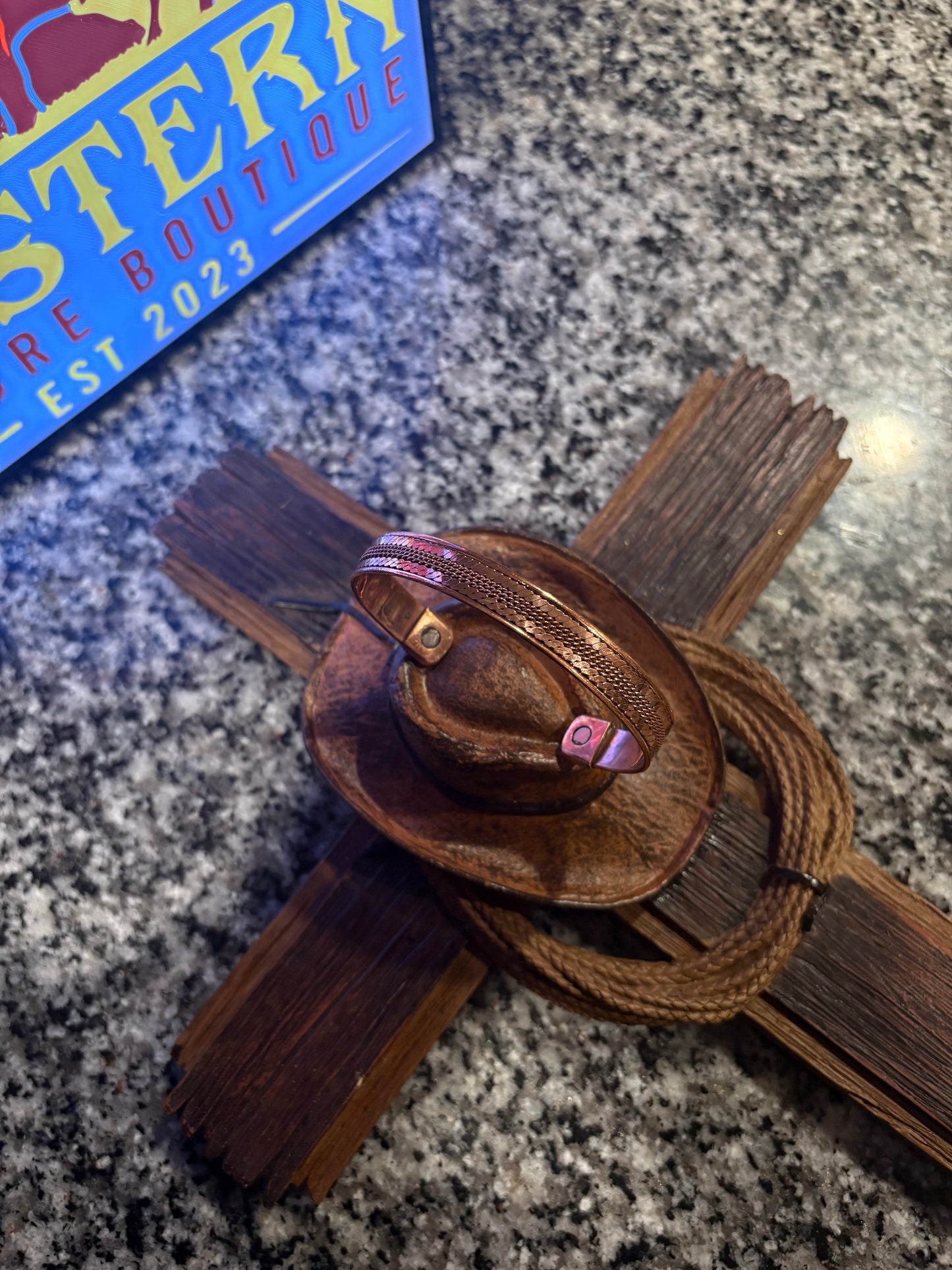 Cowboy Copper Bracelet