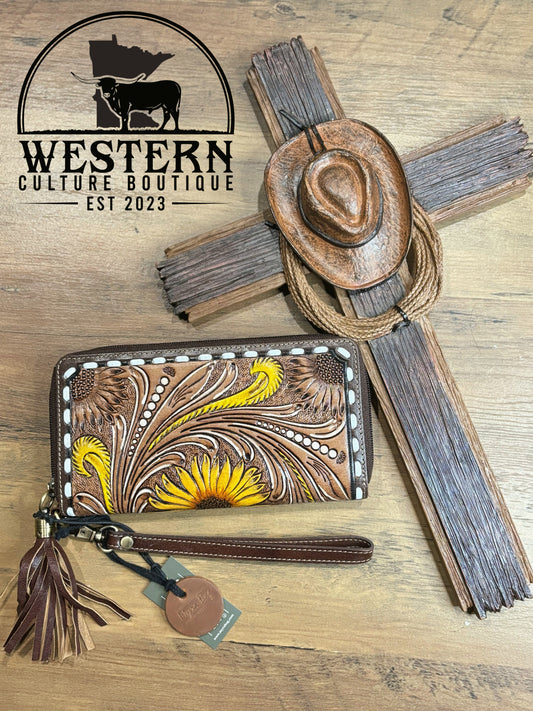 Radiant Sunflower Wallet